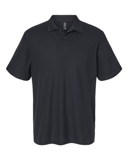 Corporate Pique Polo - Black
