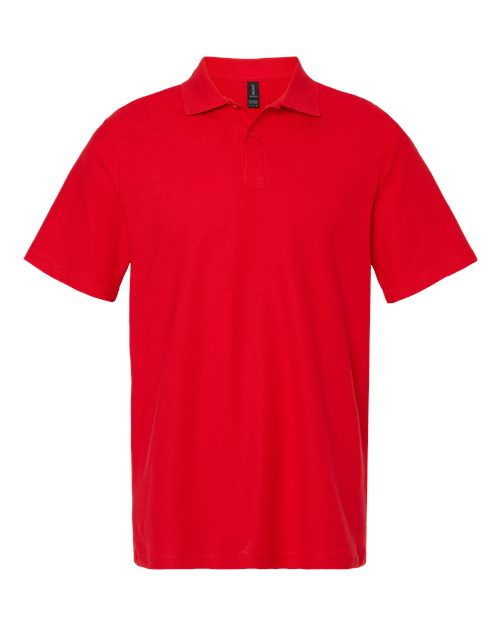 Corporate Pique Polo - Red