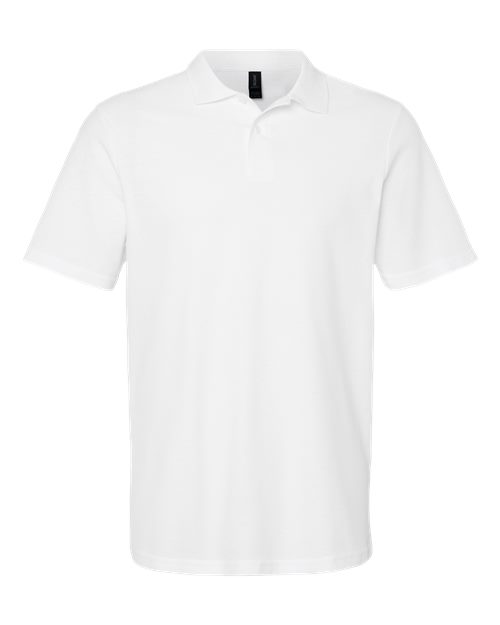 Corporate Pique Polo - White