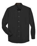 Easy Blend Twill Button-Down - Black