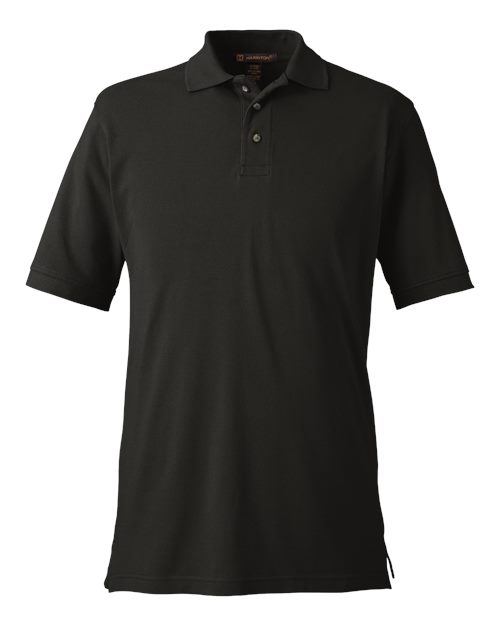 Premium Cotton Polo - Black