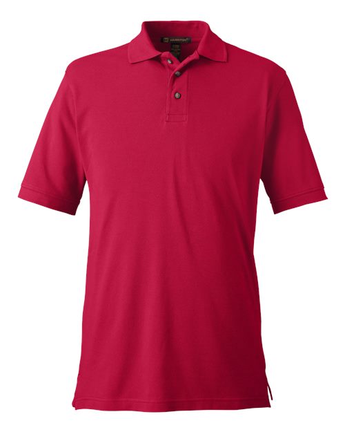 Premium Cotton Polo - Red