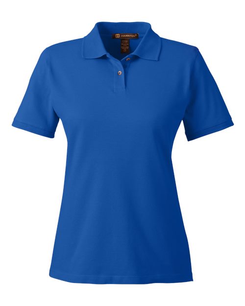 Women's Premium Cotton Polo - True Royal
