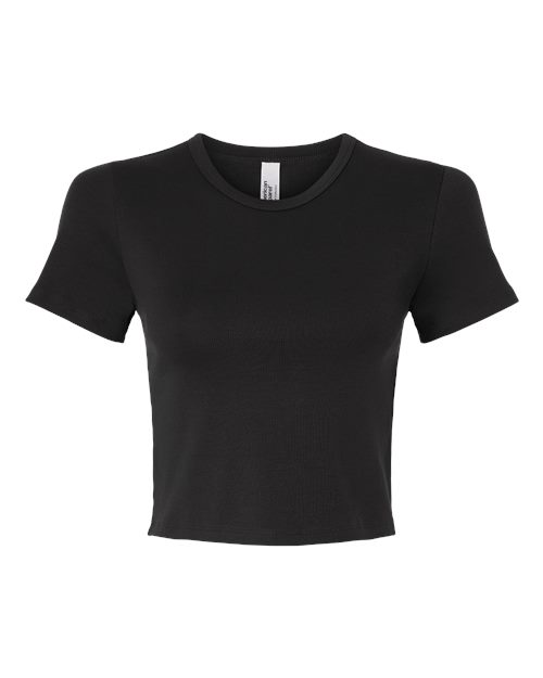 Baby Rib Cropped Tee