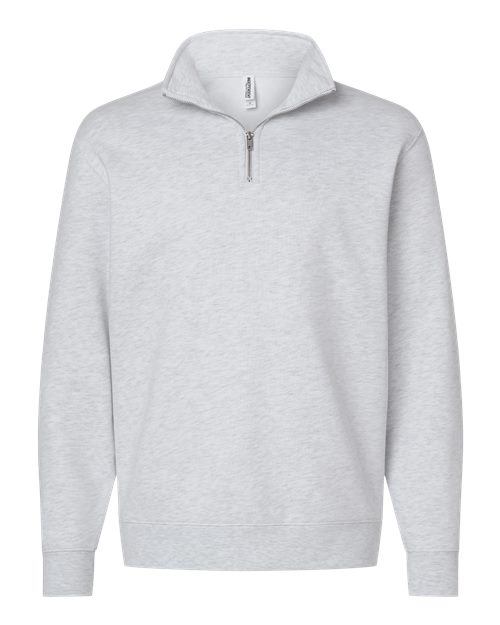 Midweight Quarter-Zip - Ash Heather