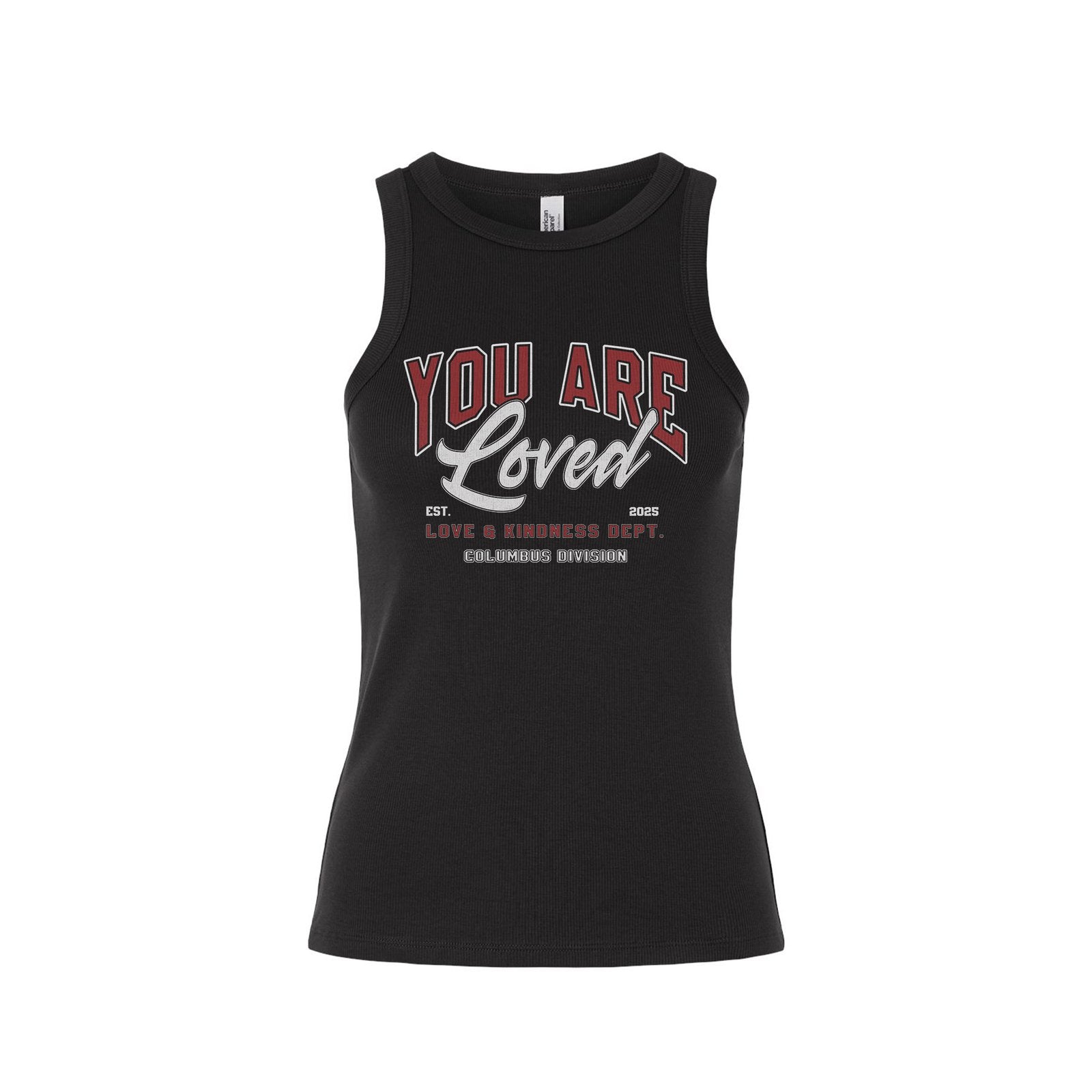 You Are Loved Varsity Tank